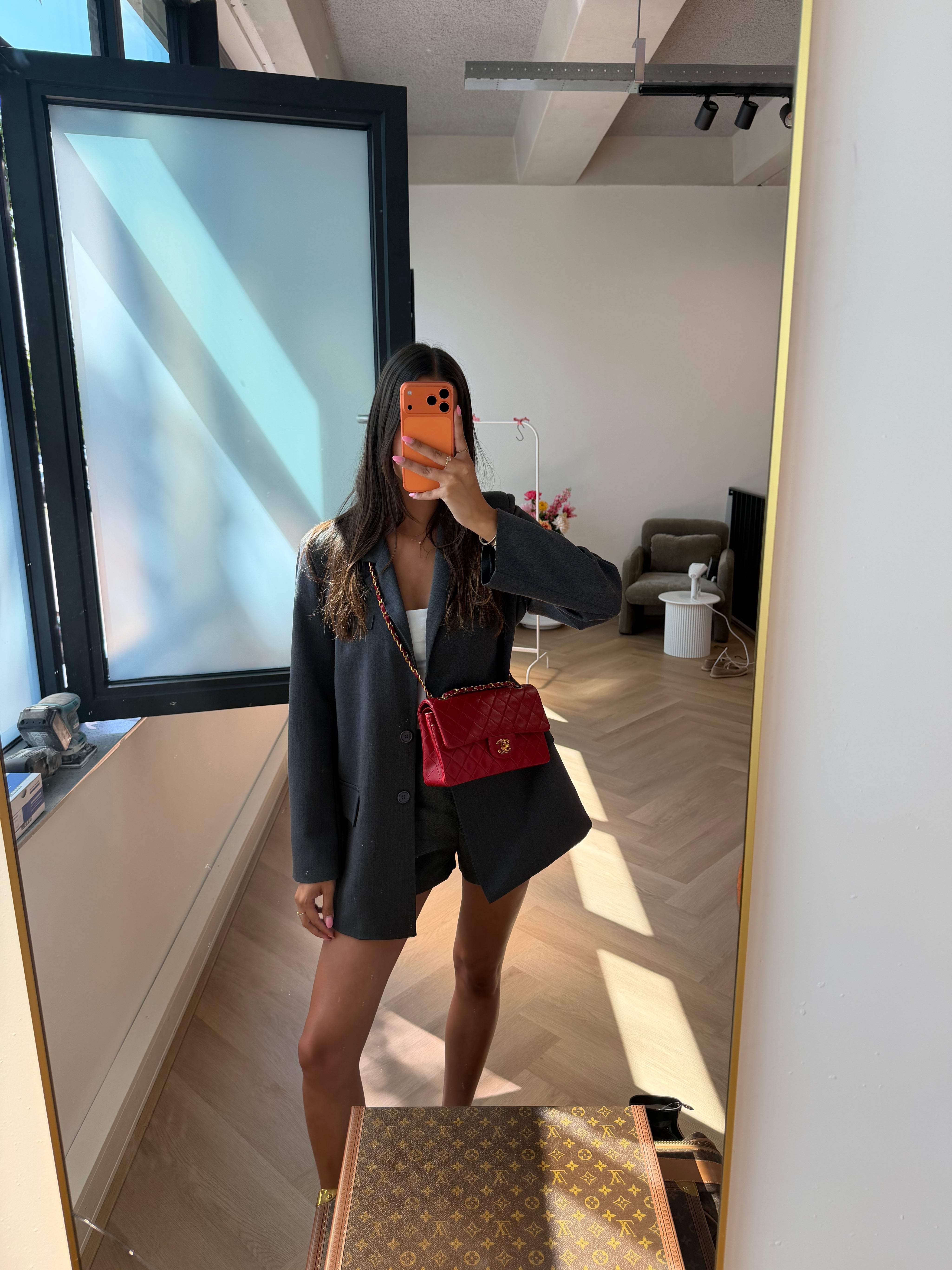 Chanel Classic Flapbag Small Red