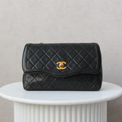 Chanel Crossbody Single Flap + Portemonnee 24k ghw (1989-1991)