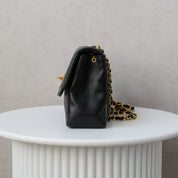 Chanel Crossbody Single Flap + Portemonnee 24k ghw (1989-1991)