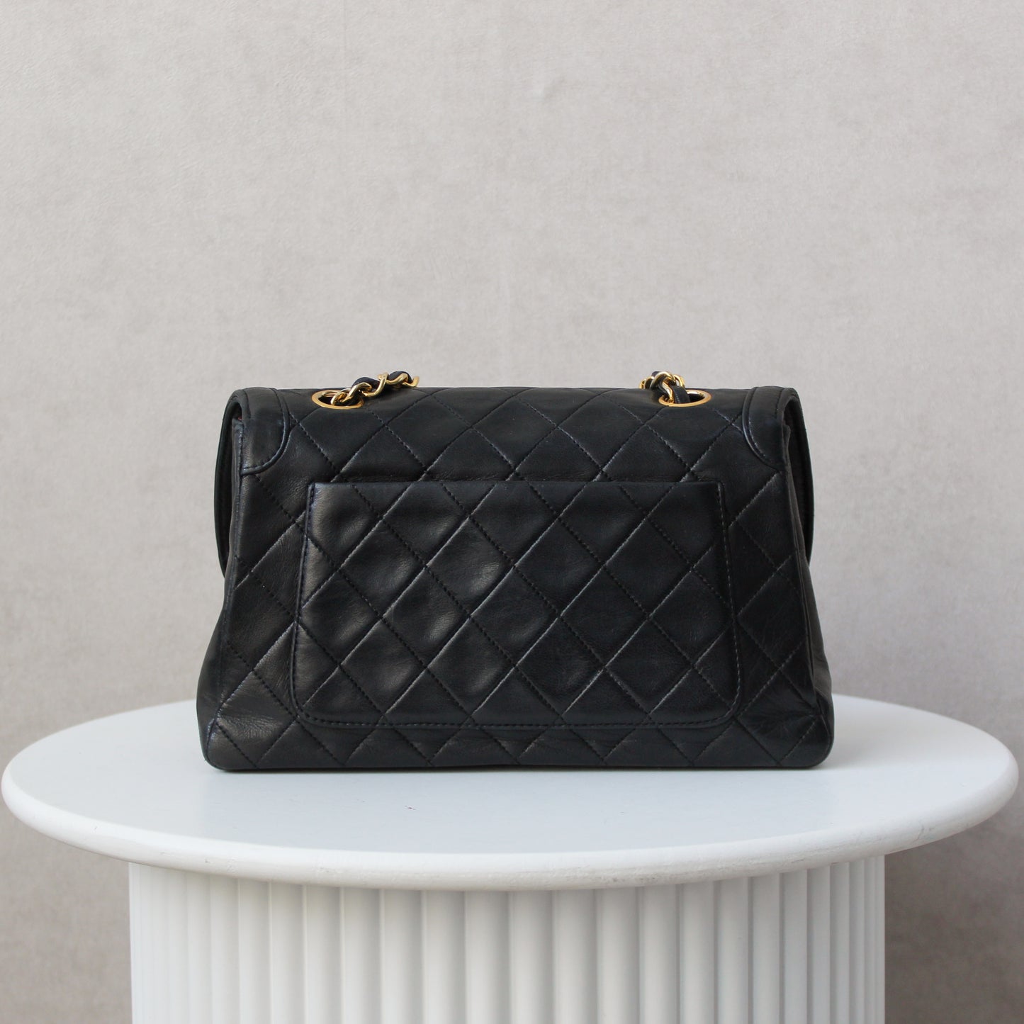 Chanel Crossbody Single Flap + Portemonnee 24k ghw (1989-1991)