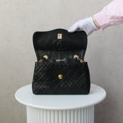 Chanel Crossbody Single Flap + Portemonnee 24k ghw (1989-1991)