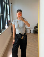 Louis Vuitton Pochette Louise Black