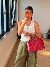Louis Vuitton Alma PM Red patent leather