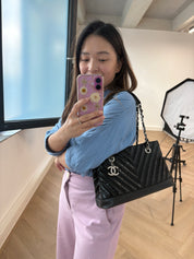 CHANEL Chevron Medium Tote