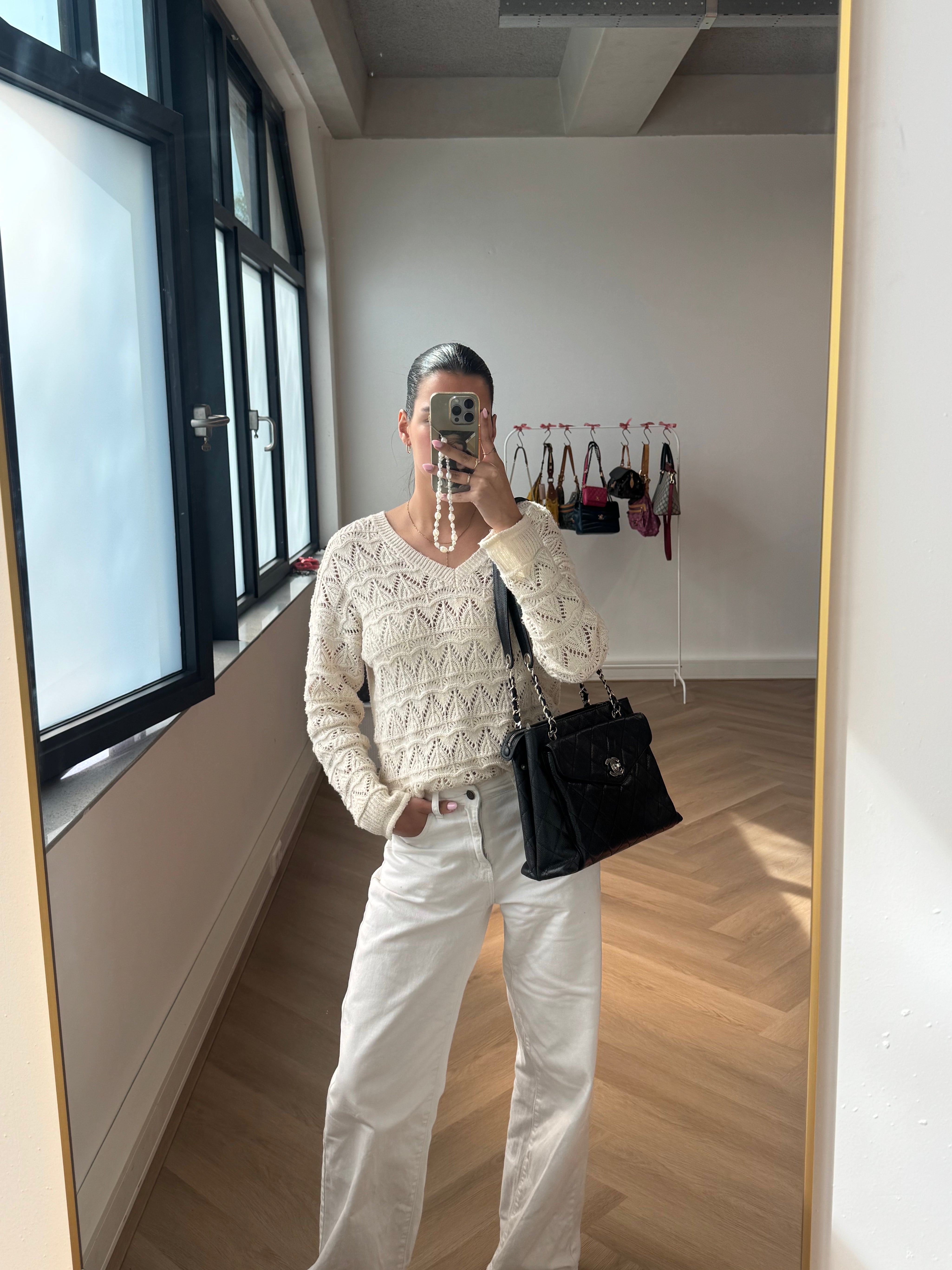 Chanel Caviar Tote SHW (1996-1997)