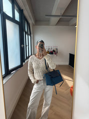 Celine Mini Belt Bag Blue