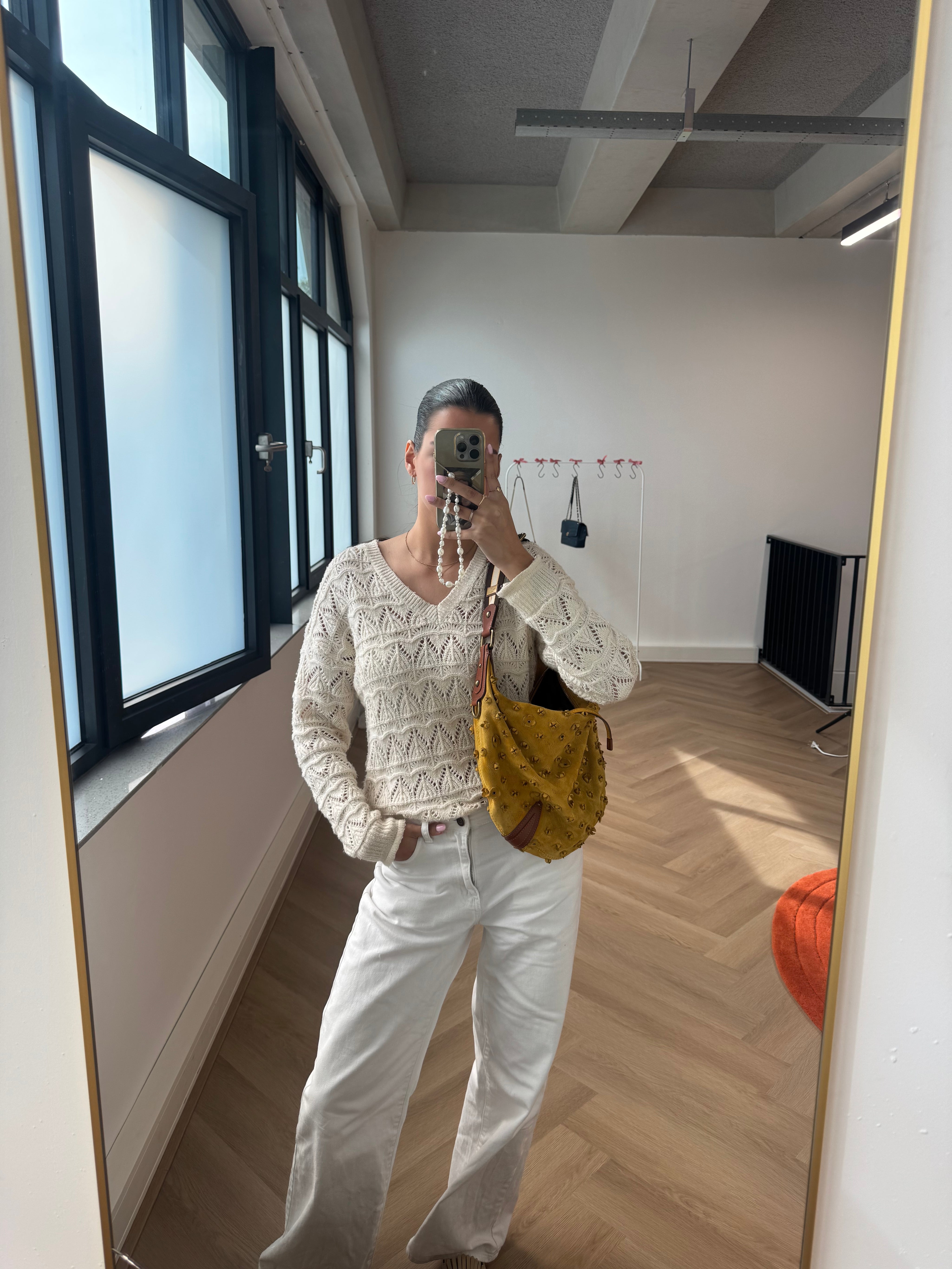 Louis Vuitton Onatah Suede Hobo (2006)