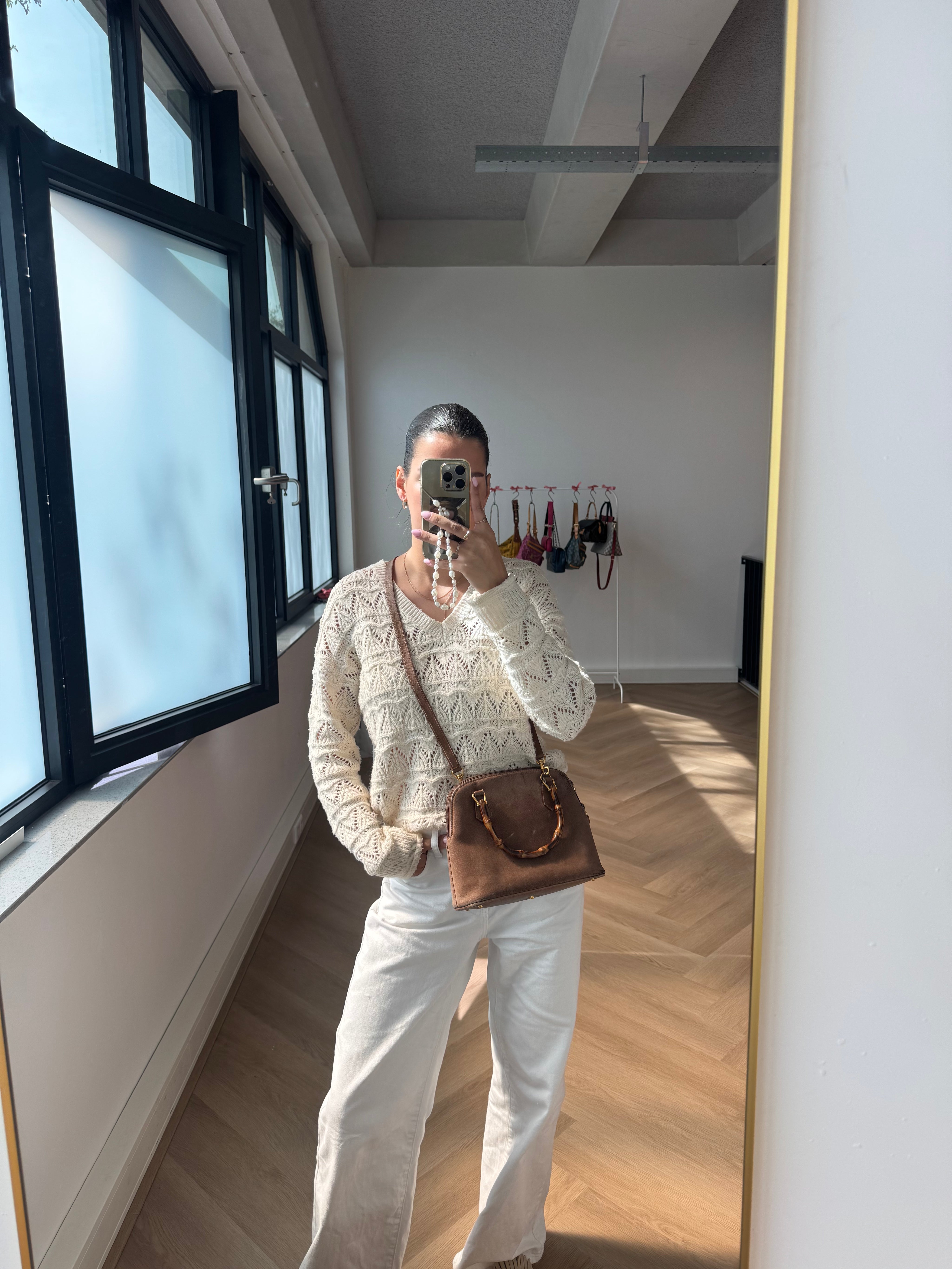GUCCI Bolide suède crossbody