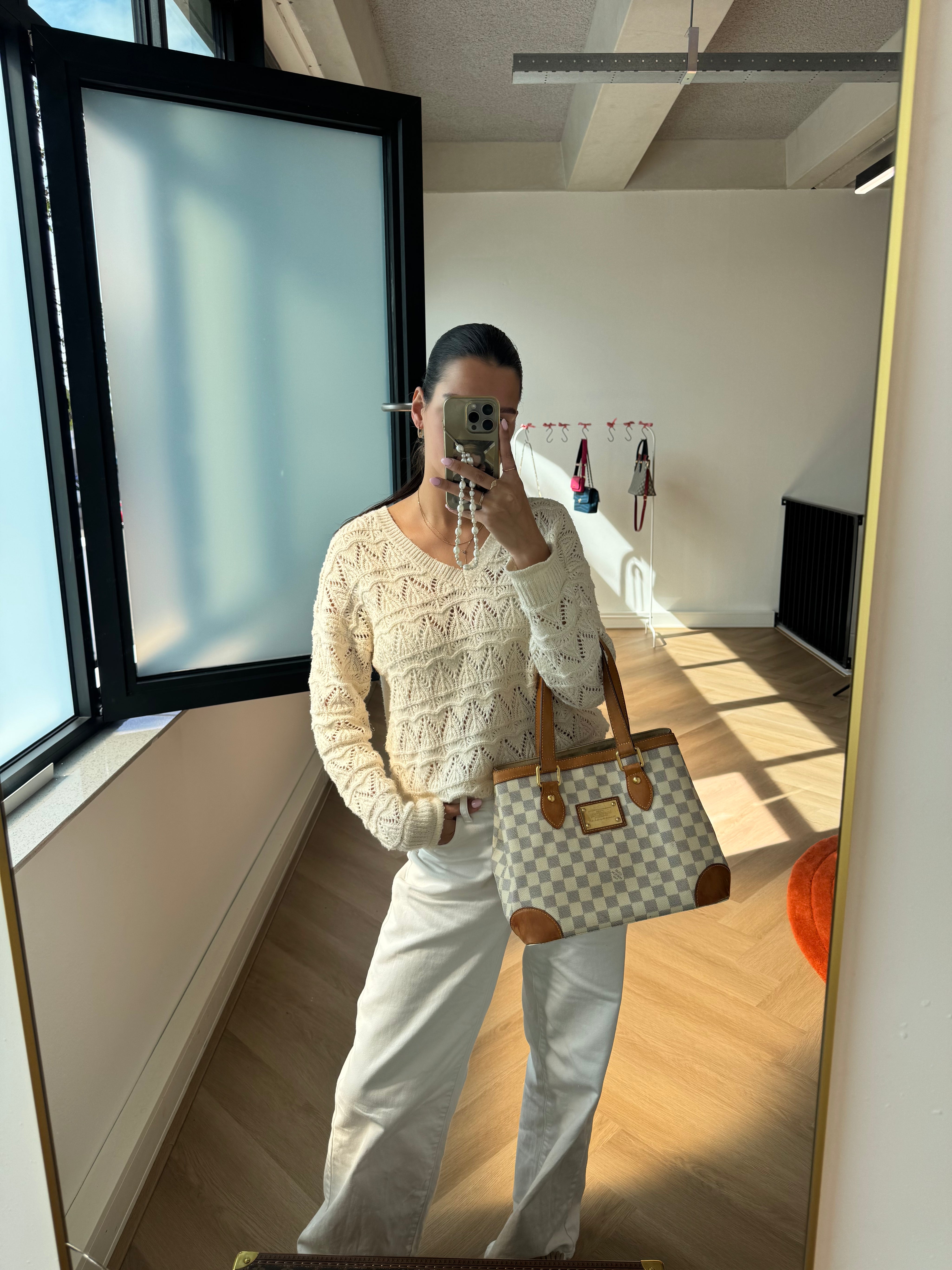 LOUIS VUITTON Hampstead Damier Azur (2009)