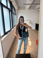 Chanel Matelasse Denim 24k ghw