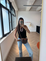 CELINE Macadam Crossbody Mini Bag