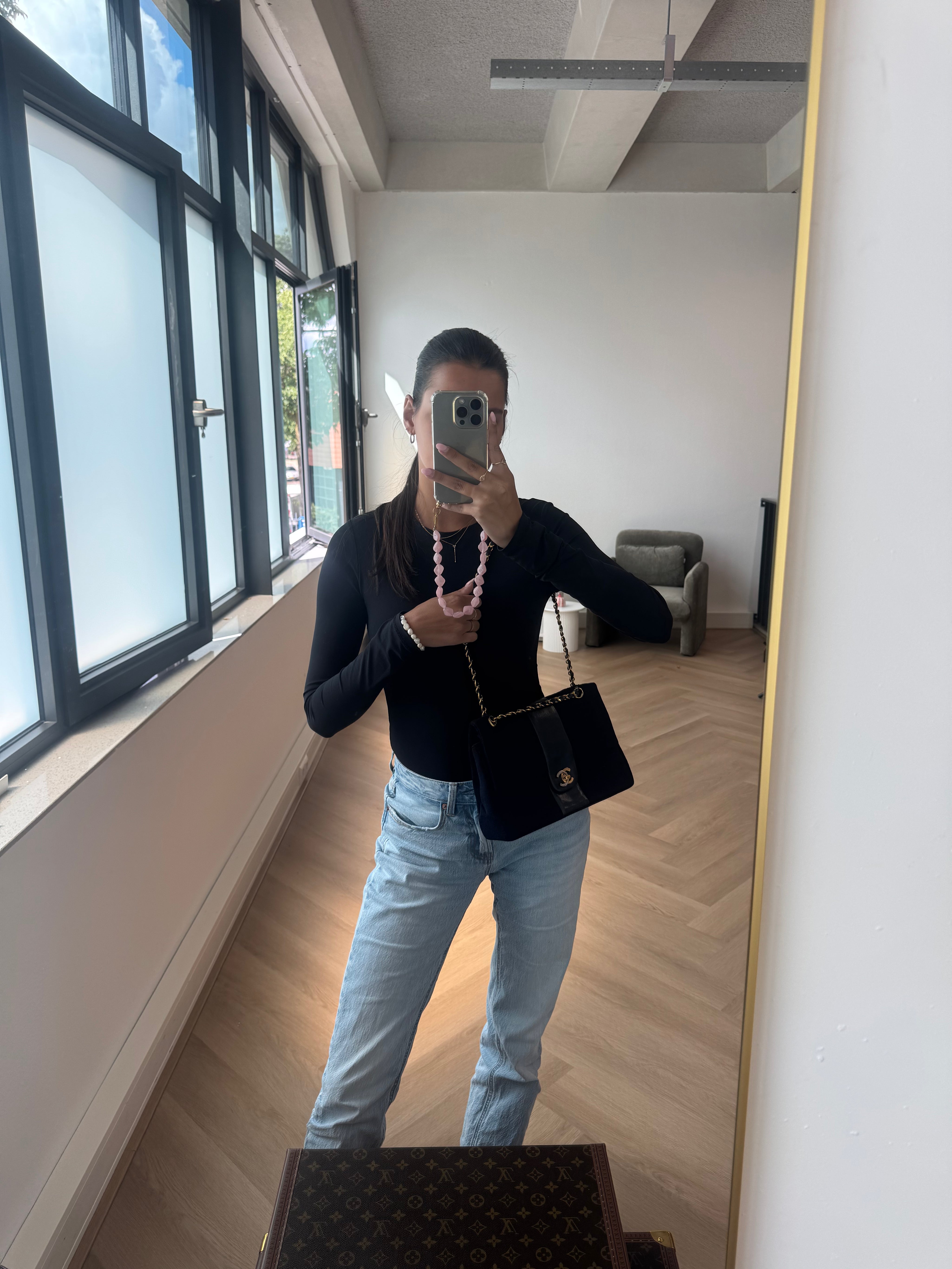 Chanel Mademoiselle Double Flapbag