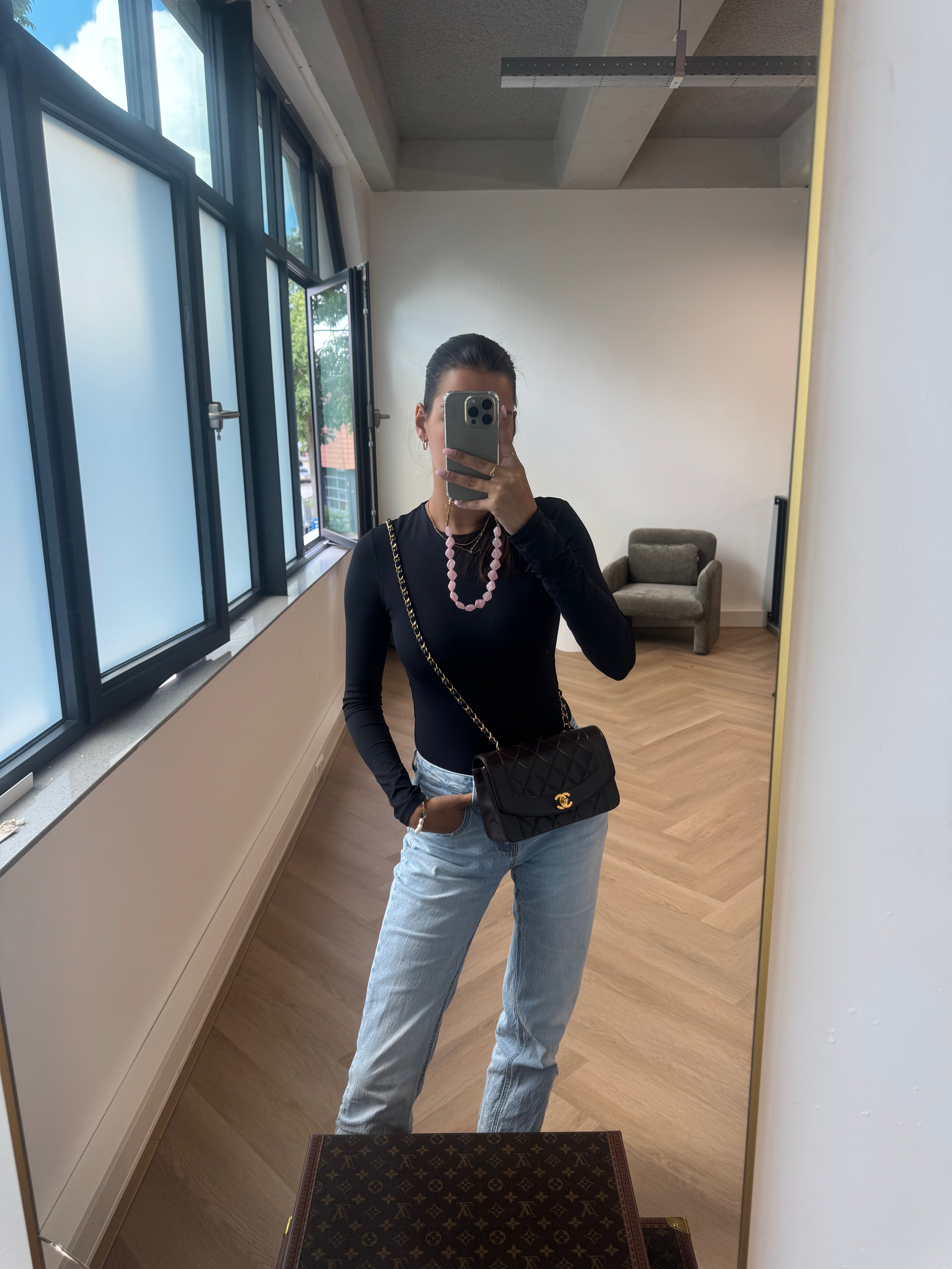 Chanel Diana Small 24k GHW