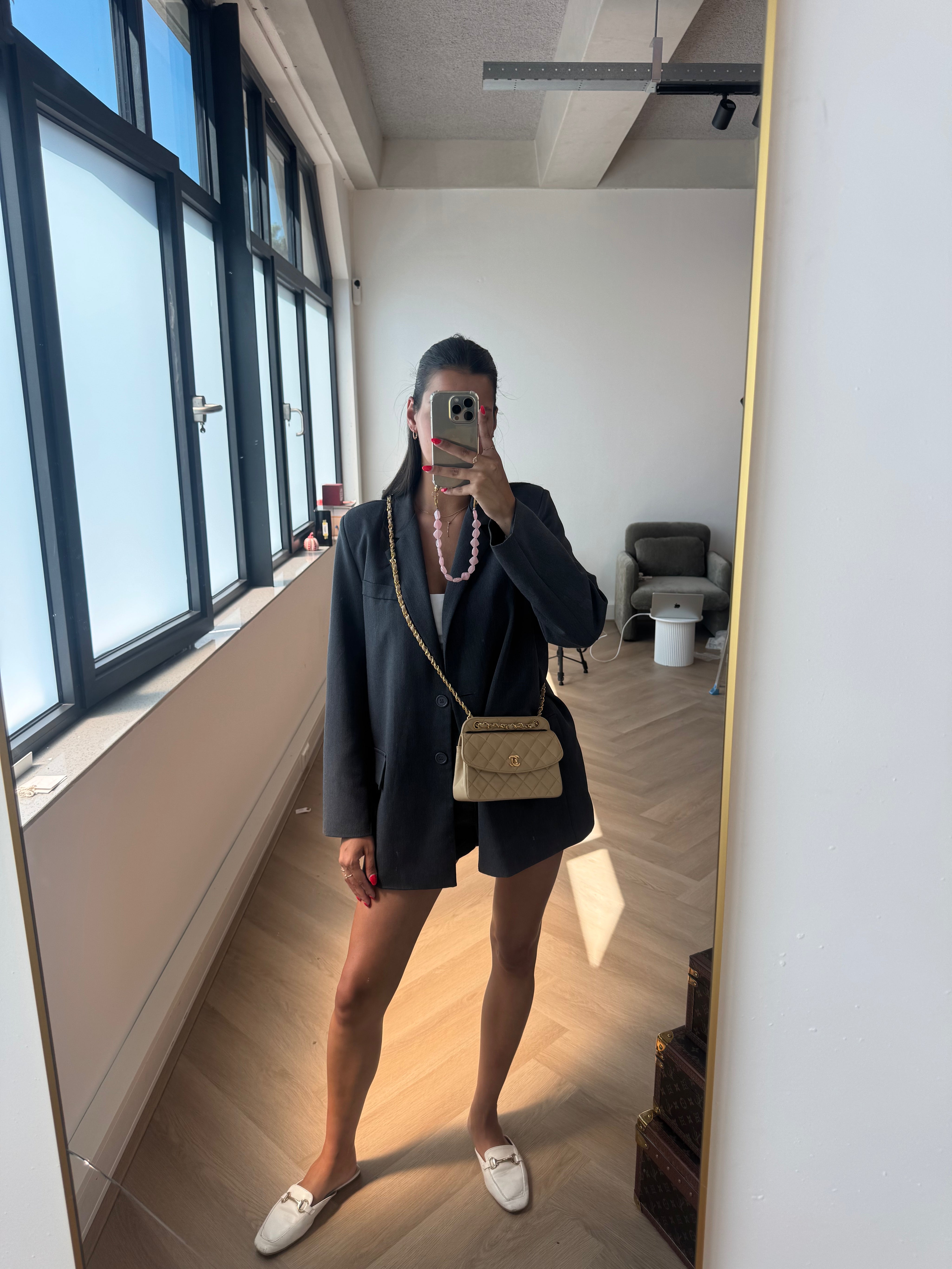 Chanel Vintage quilted mini flap 24k GHW