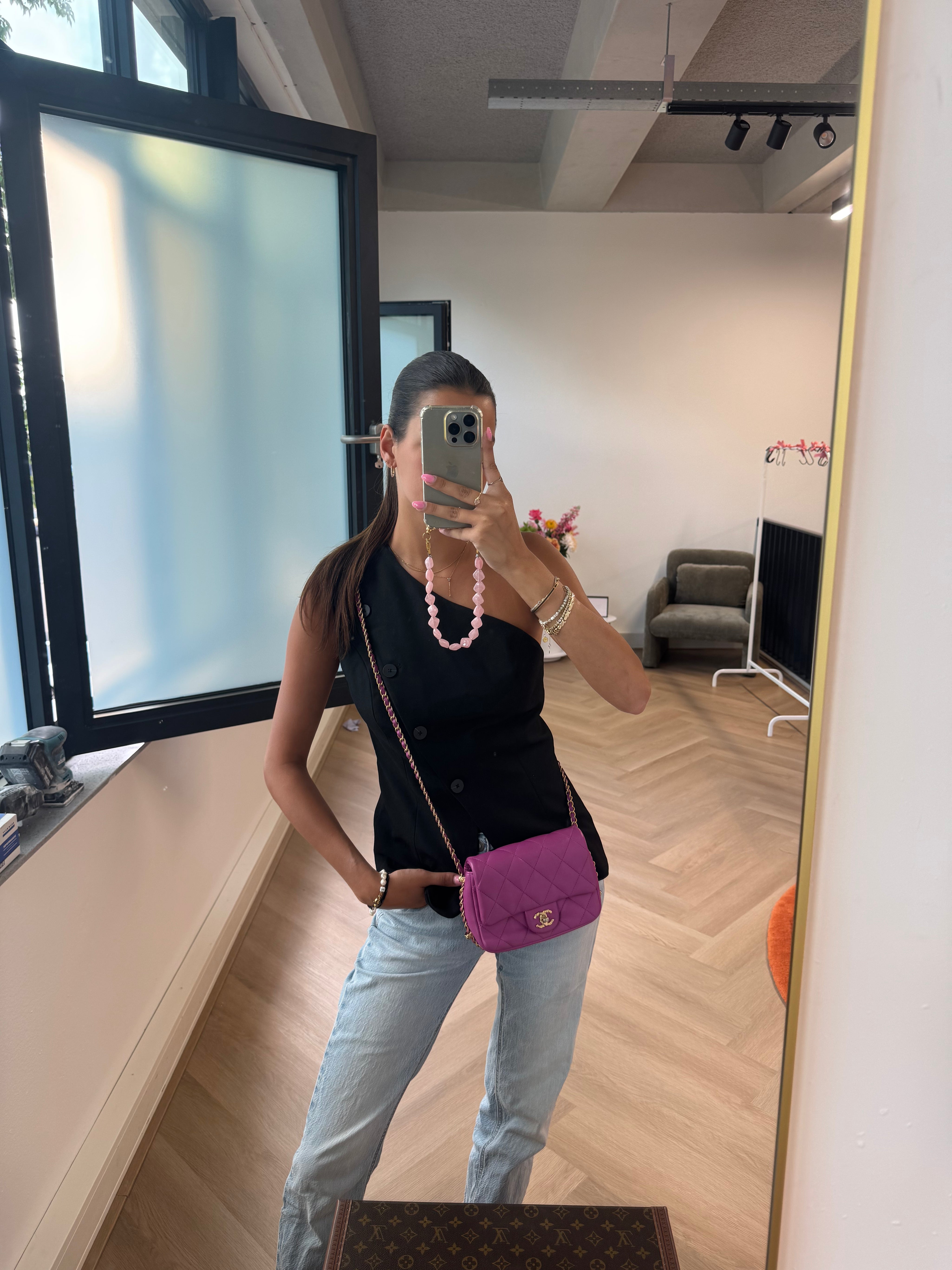 Chanel Flapbag Purple