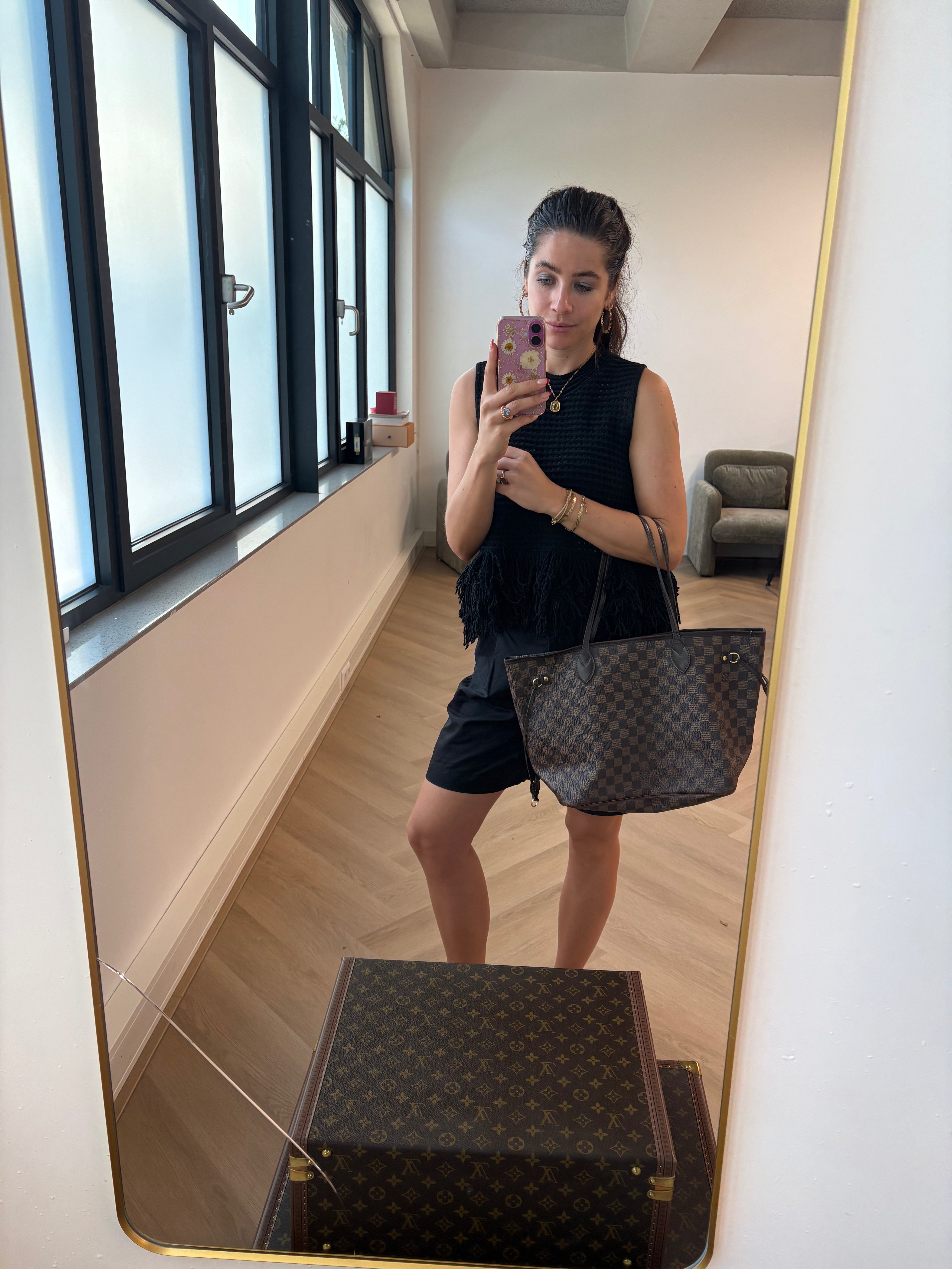 Louis Vuitton Neverfull MM Damier Ebene