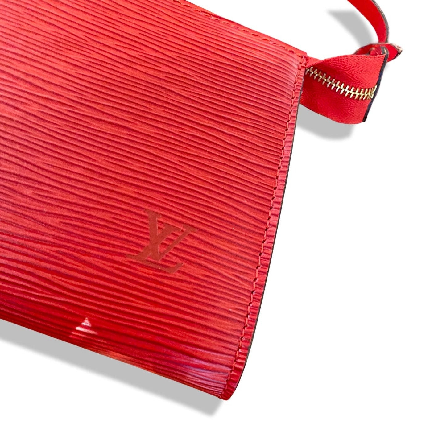 Louis Vuitton Pochette Accessoire Epi Red