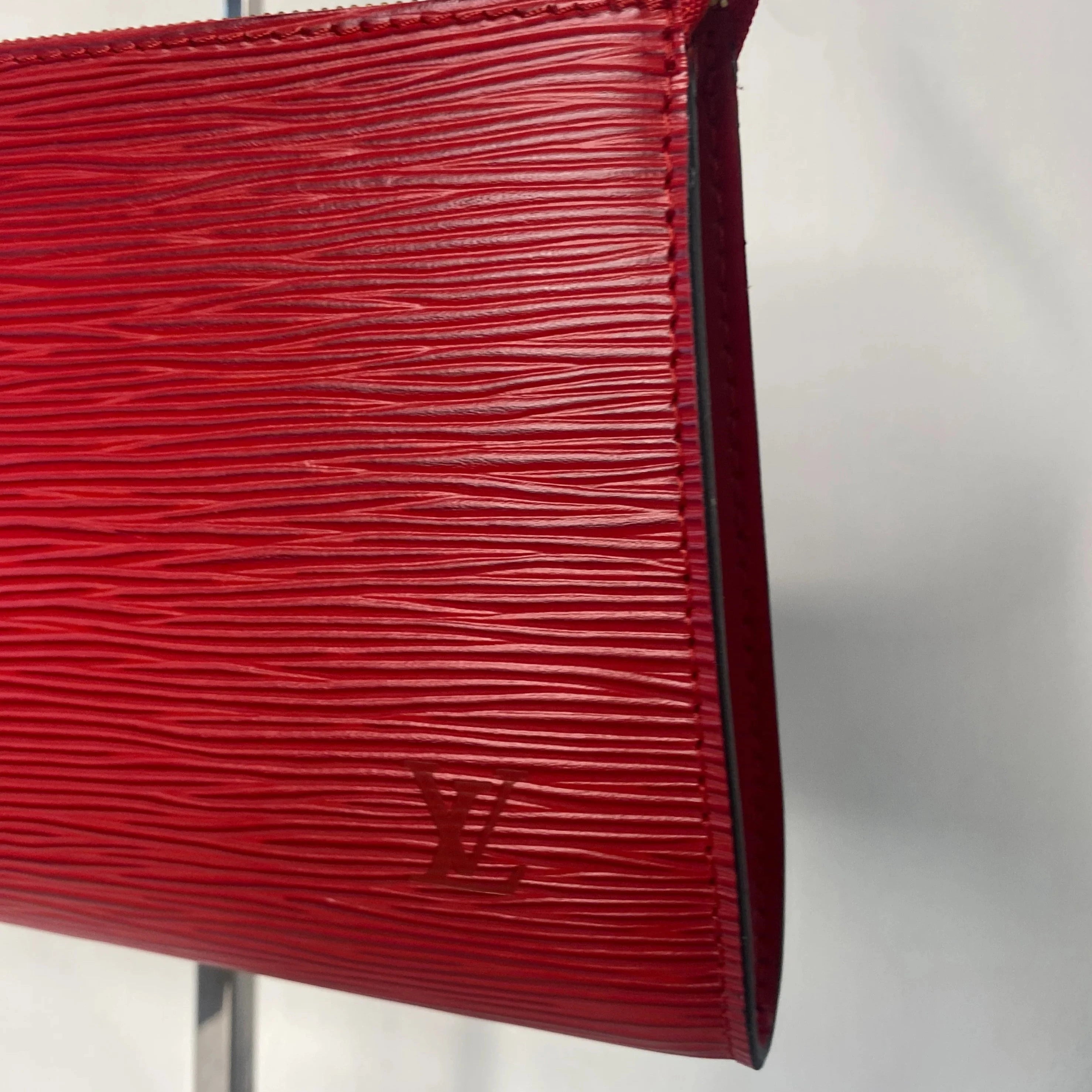Louis Vuitton Pochette Accessoire Epi Red