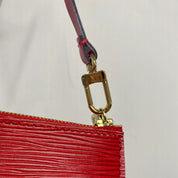 Louis Vuitton Pochette Accessoire Epi Red