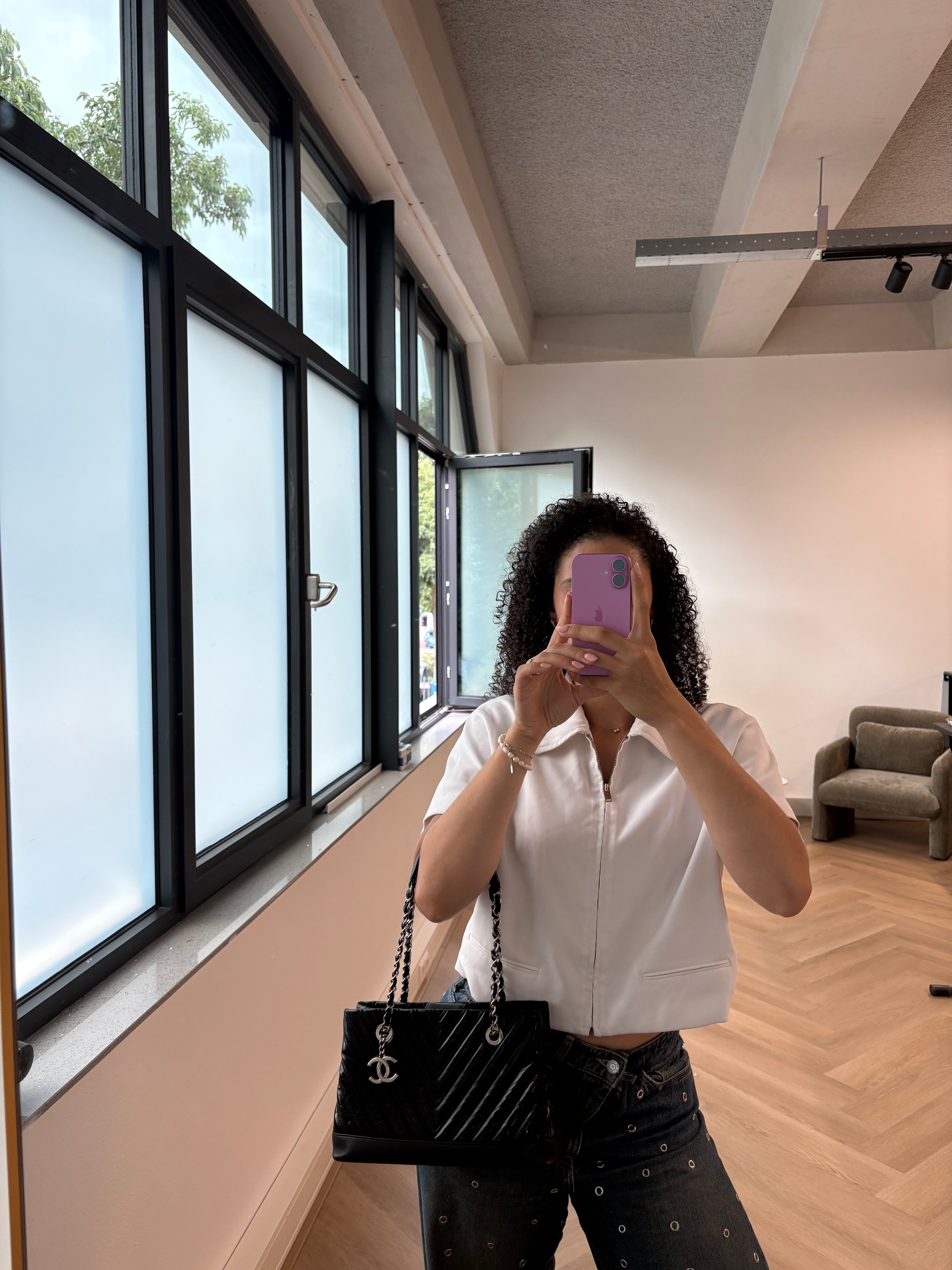 Chanel Chevron Tote