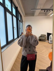 Chanel WOC Burgundy lambskin