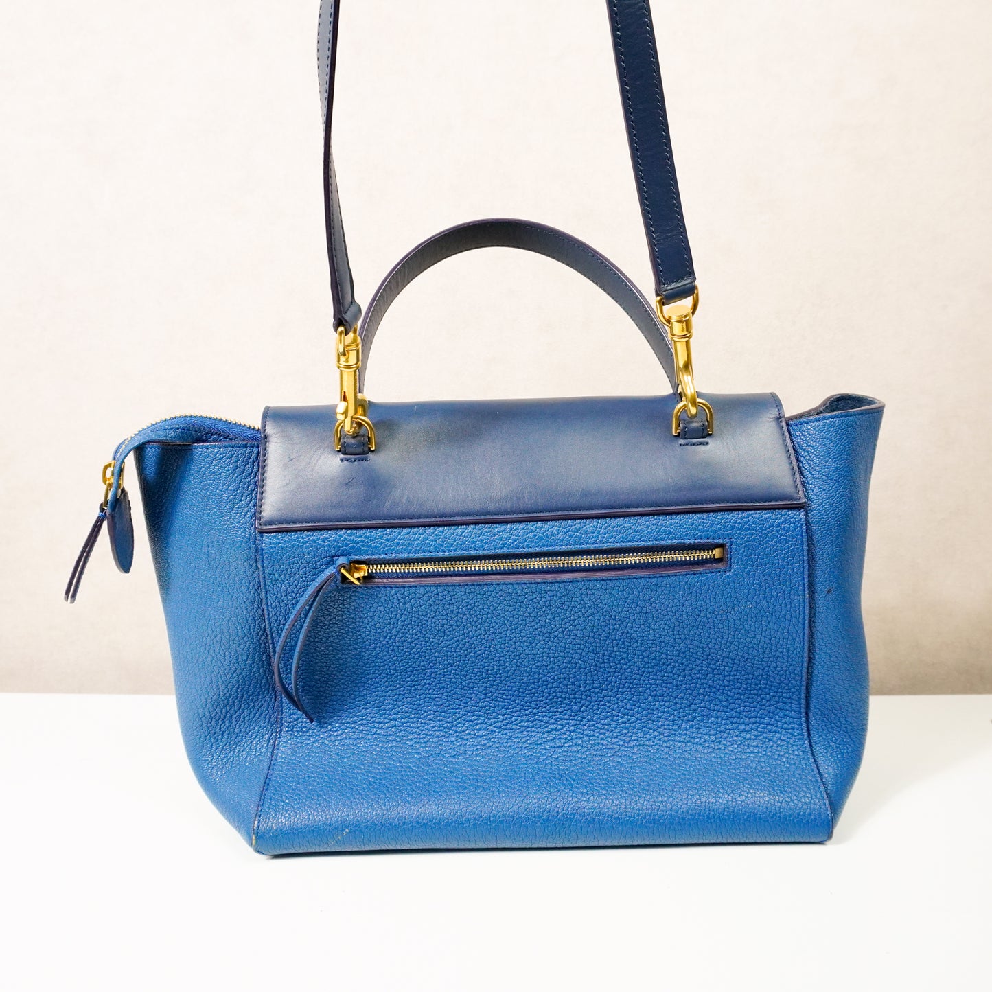 Celine Mini Belt Bag Blue