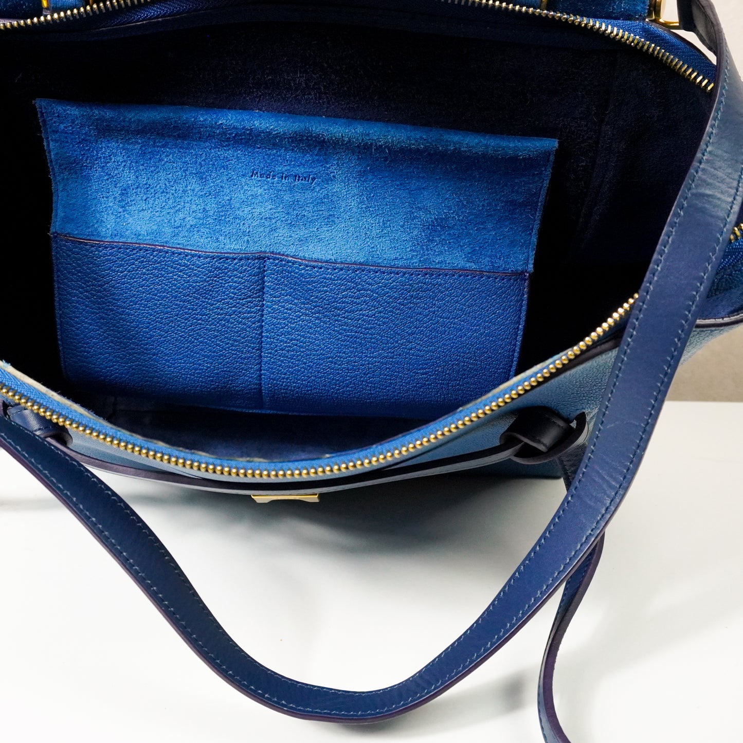Celine Mini Belt Bag Blue