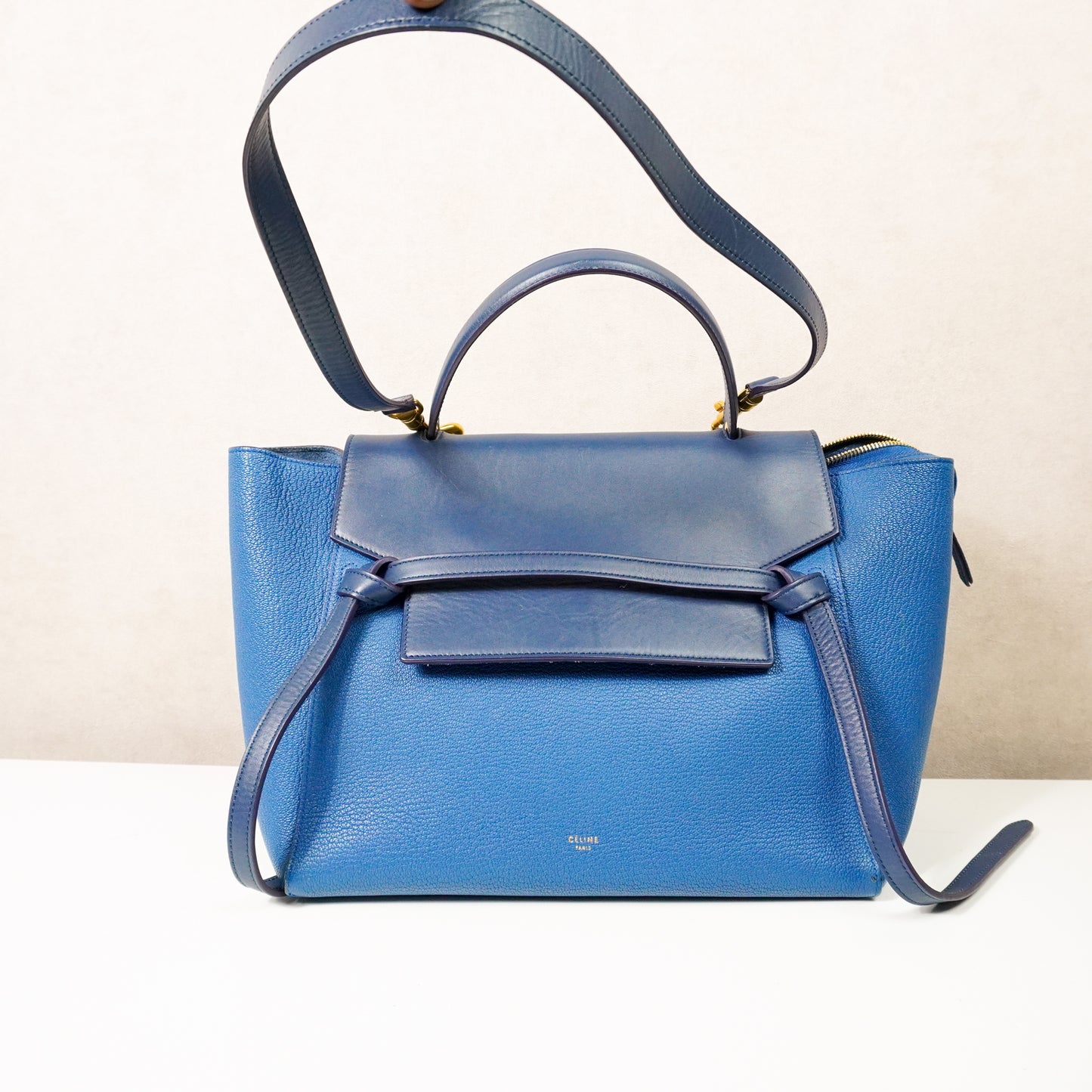 Celine Mini Belt Bag Blue