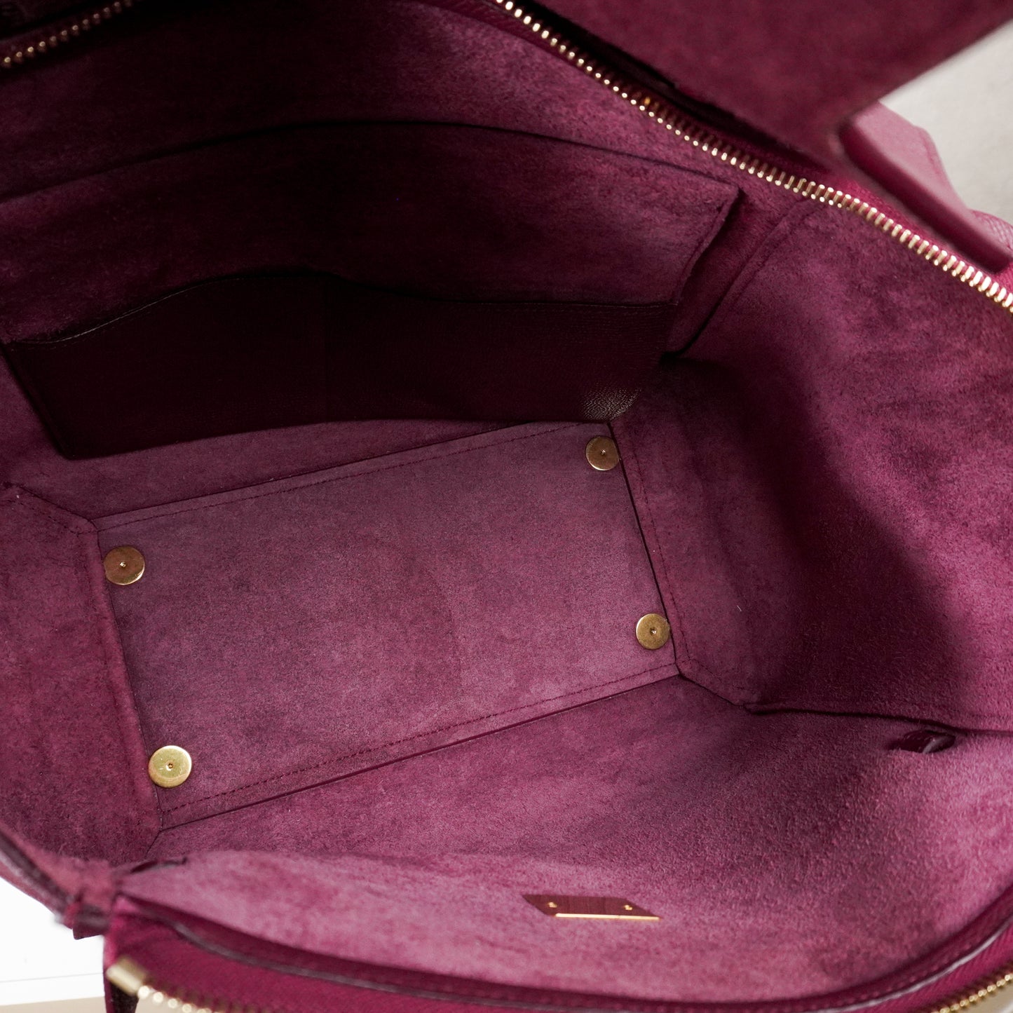 Celine Mini Belt Bag Burgundy
