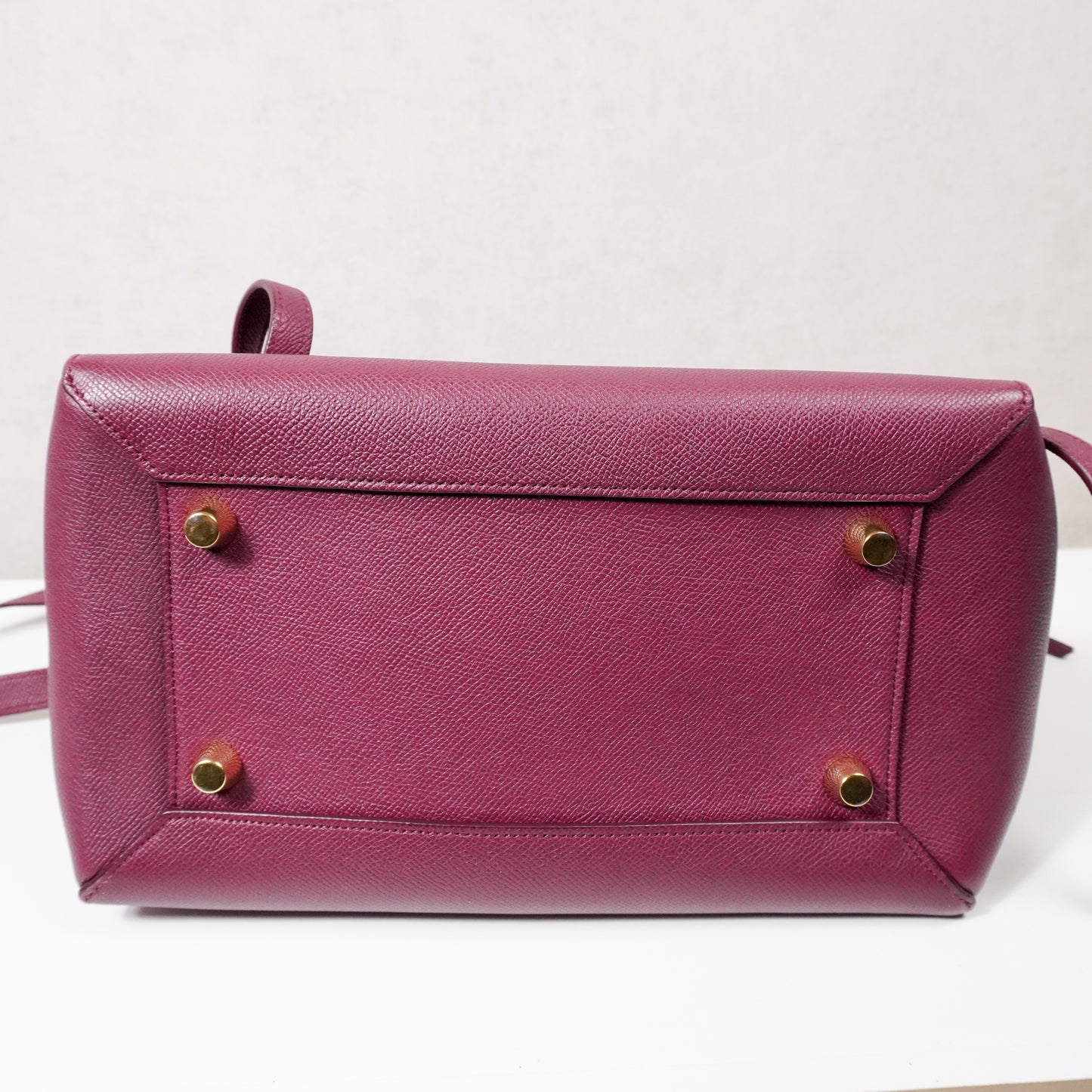 Celine Mini Belt Bag Burgundy