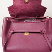 Celine Mini Belt Bag Burgundy