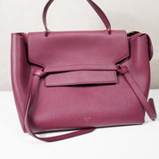 Celine Mini Belt Bag Burgundy