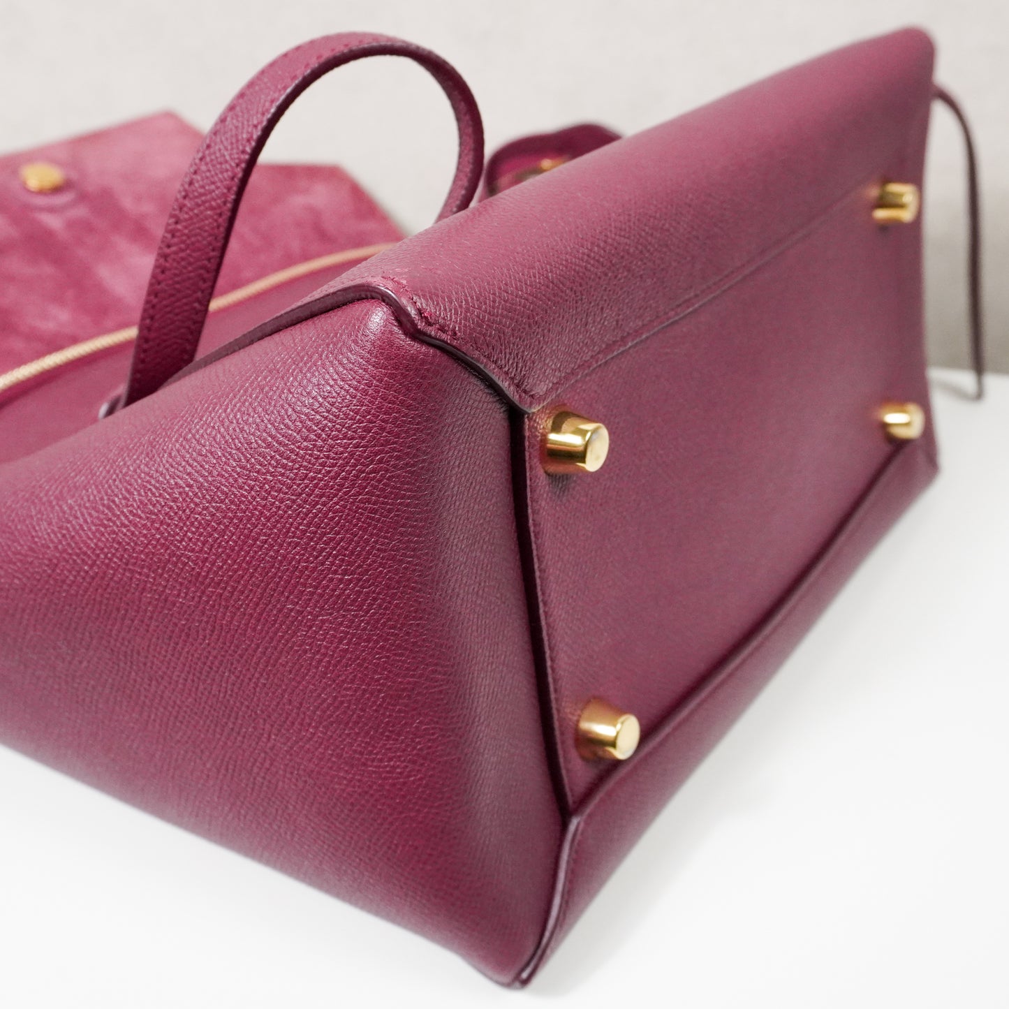 Celine Mini Belt Bag Burgundy