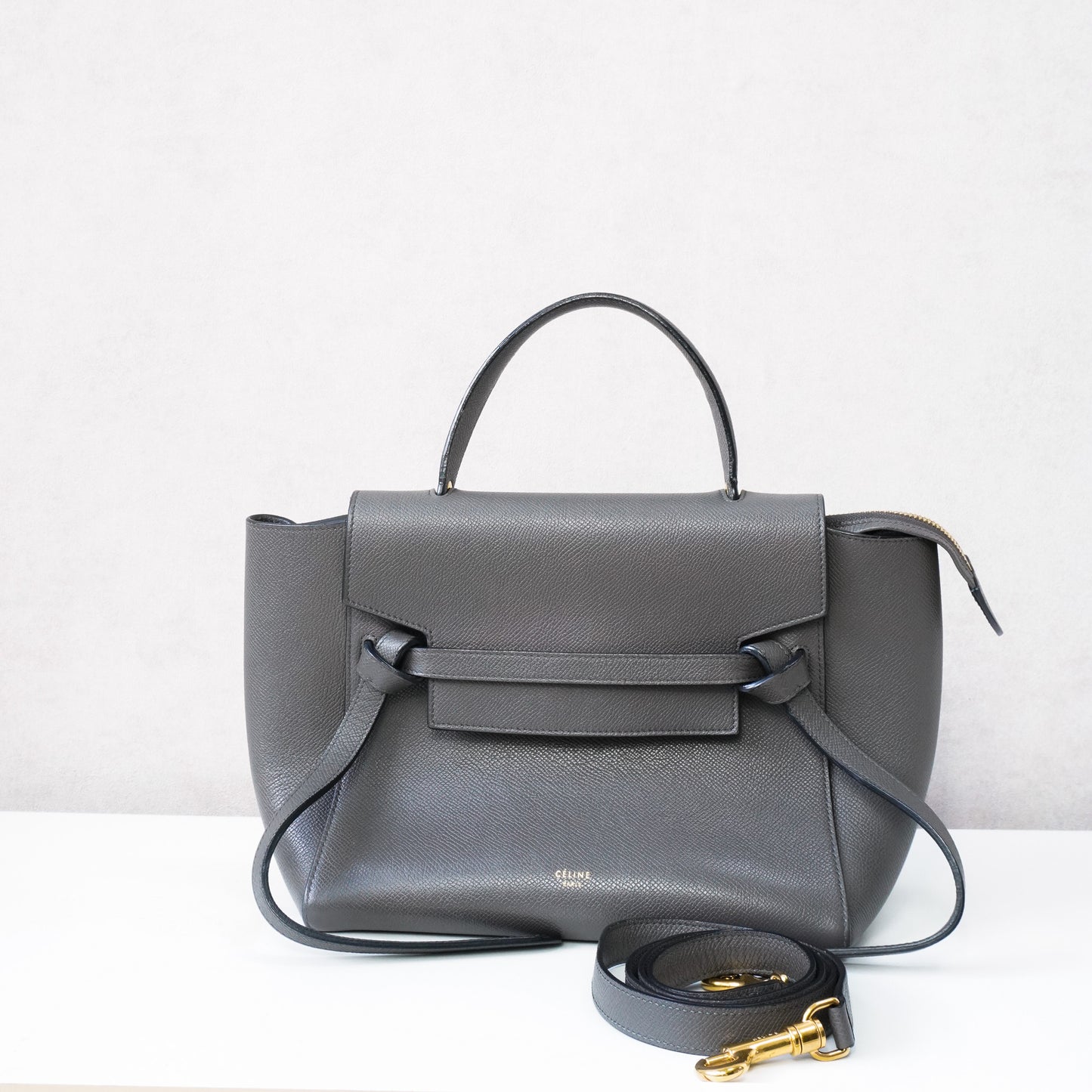 Céline Micro Belt Bag Grey