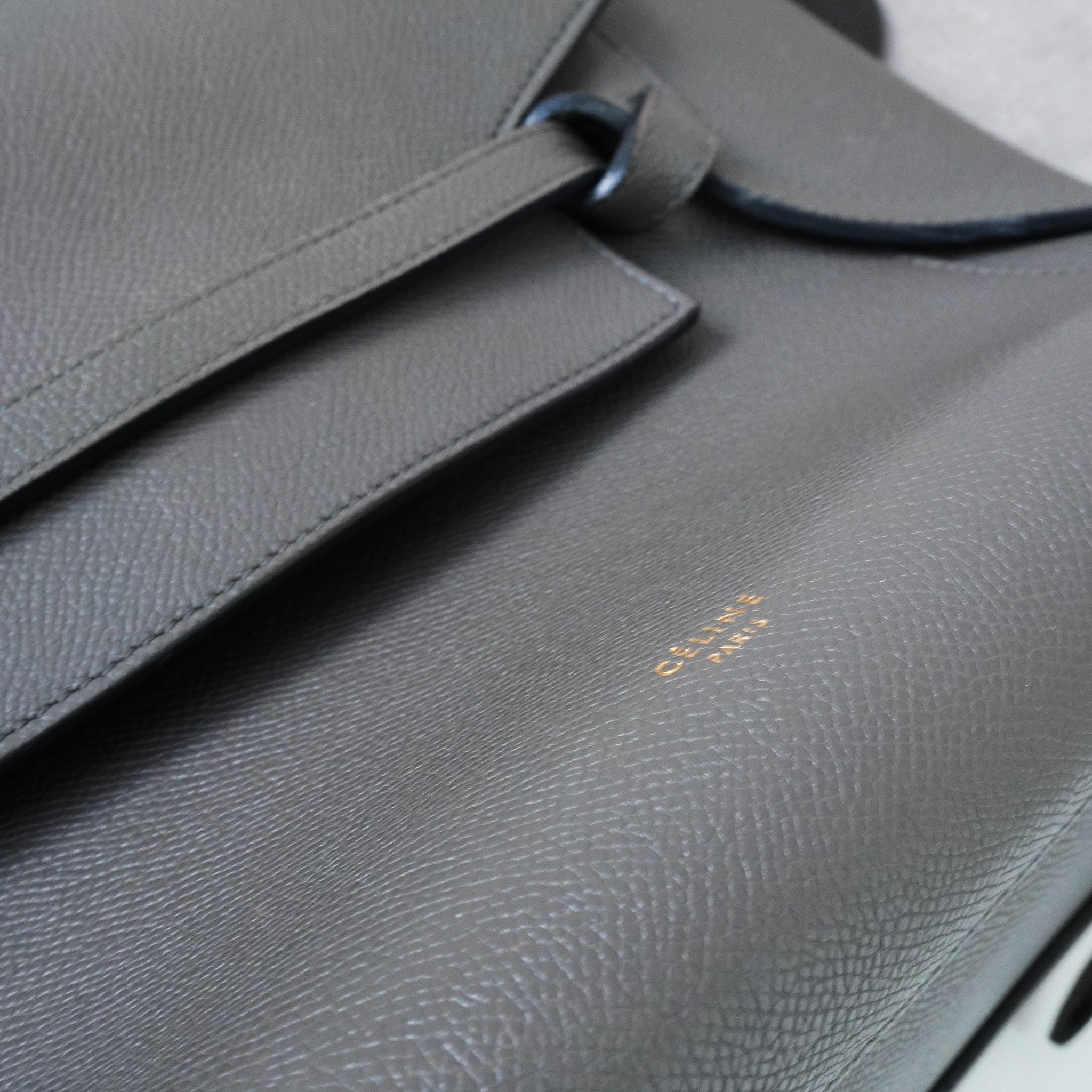 Céline Micro Belt Bag Grey