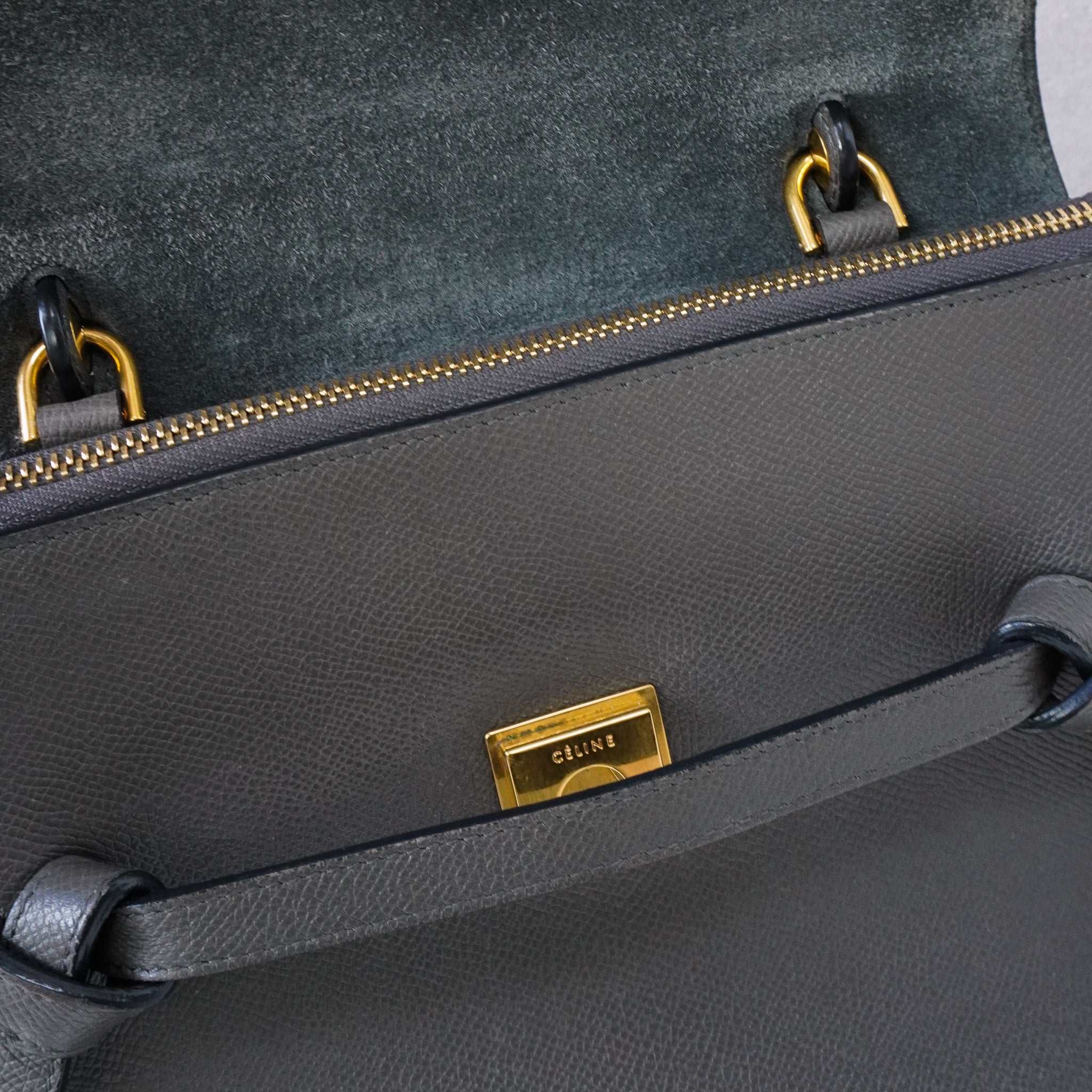 Céline Micro Belt Bag Grey