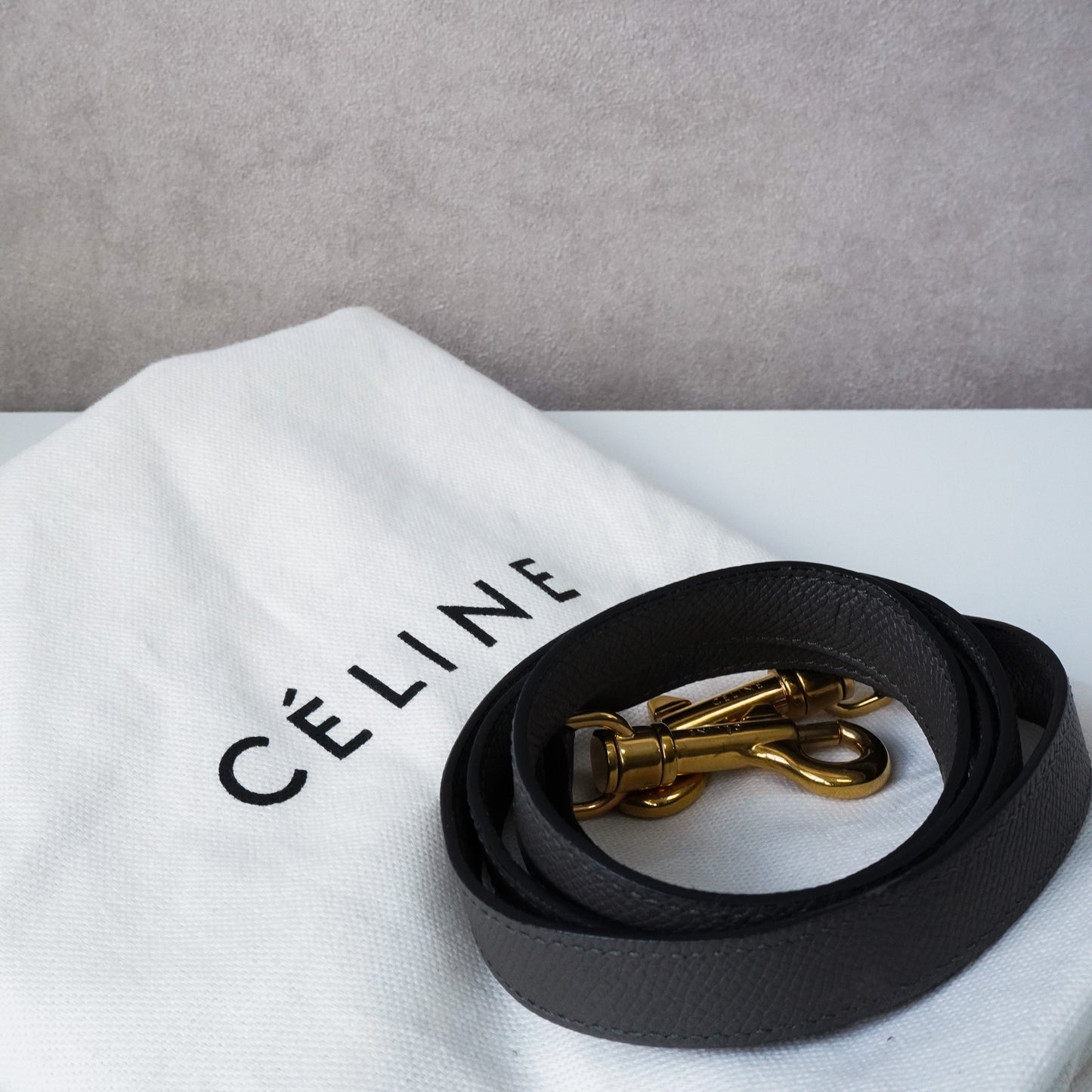 Céline Micro Belt Bag Grey