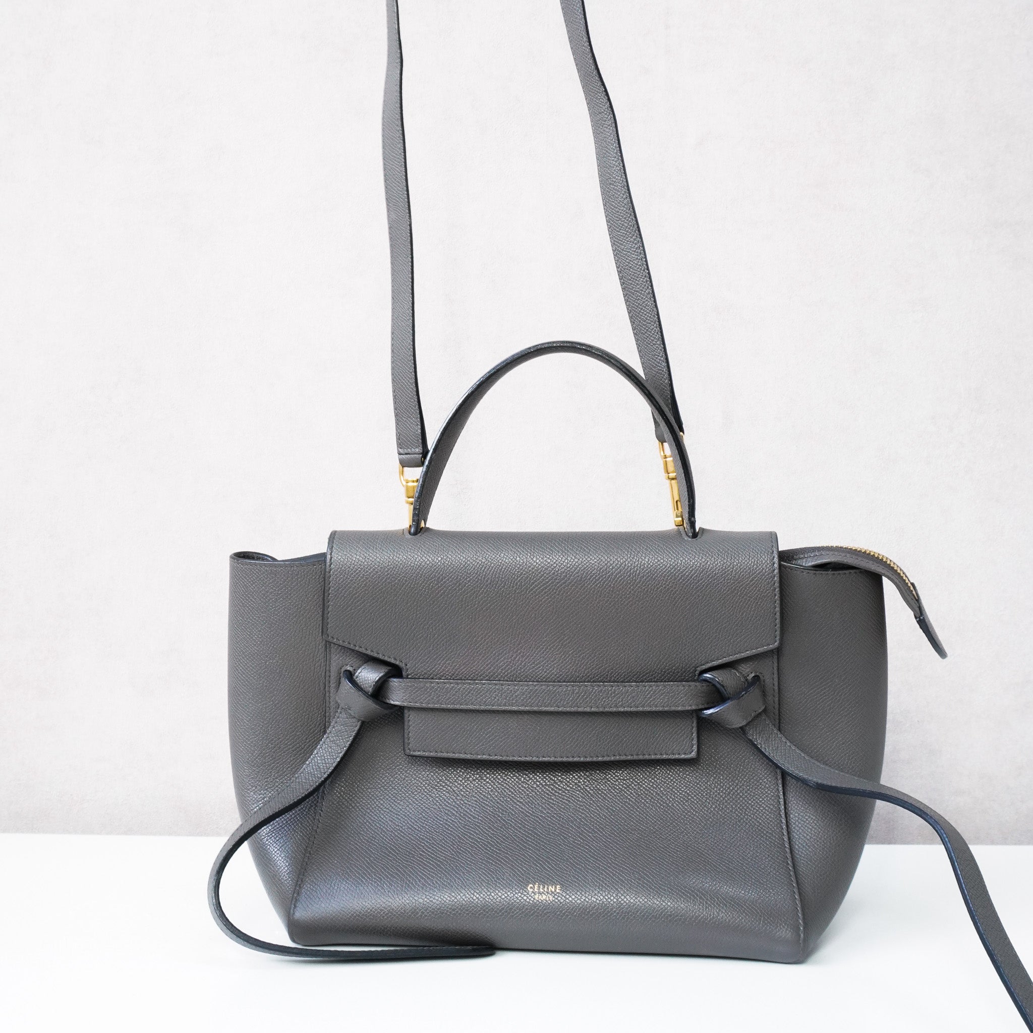 Céline Micro Belt Bag Grey