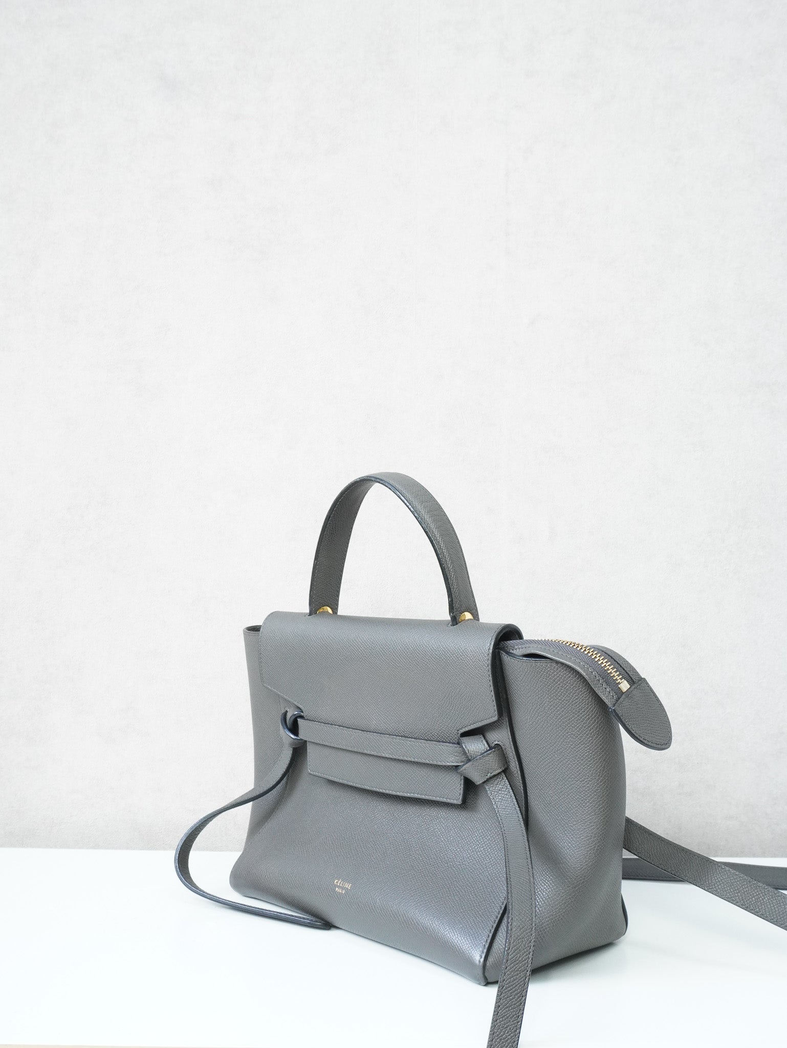 Céline Micro Belt Bag Grey