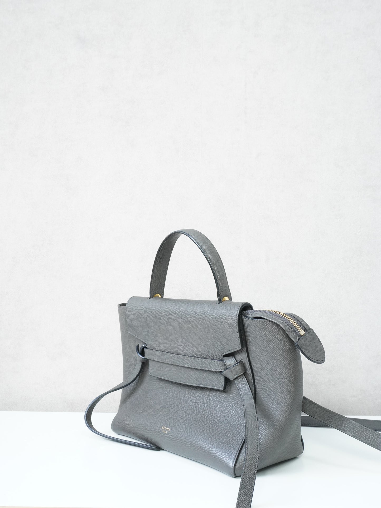 Céline Micro Belt Bag Grey