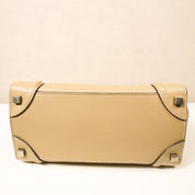 Celine Micro Luggage Shopper Beige + dustbag