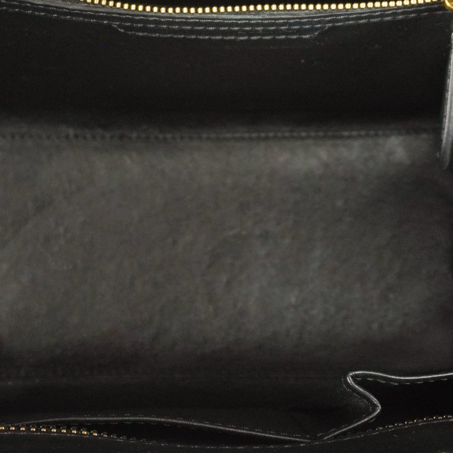 Celine Micro Luggage Shopper Black