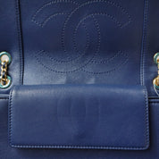 Chanel Mademoiselle Crossbod Bag Navy Blue