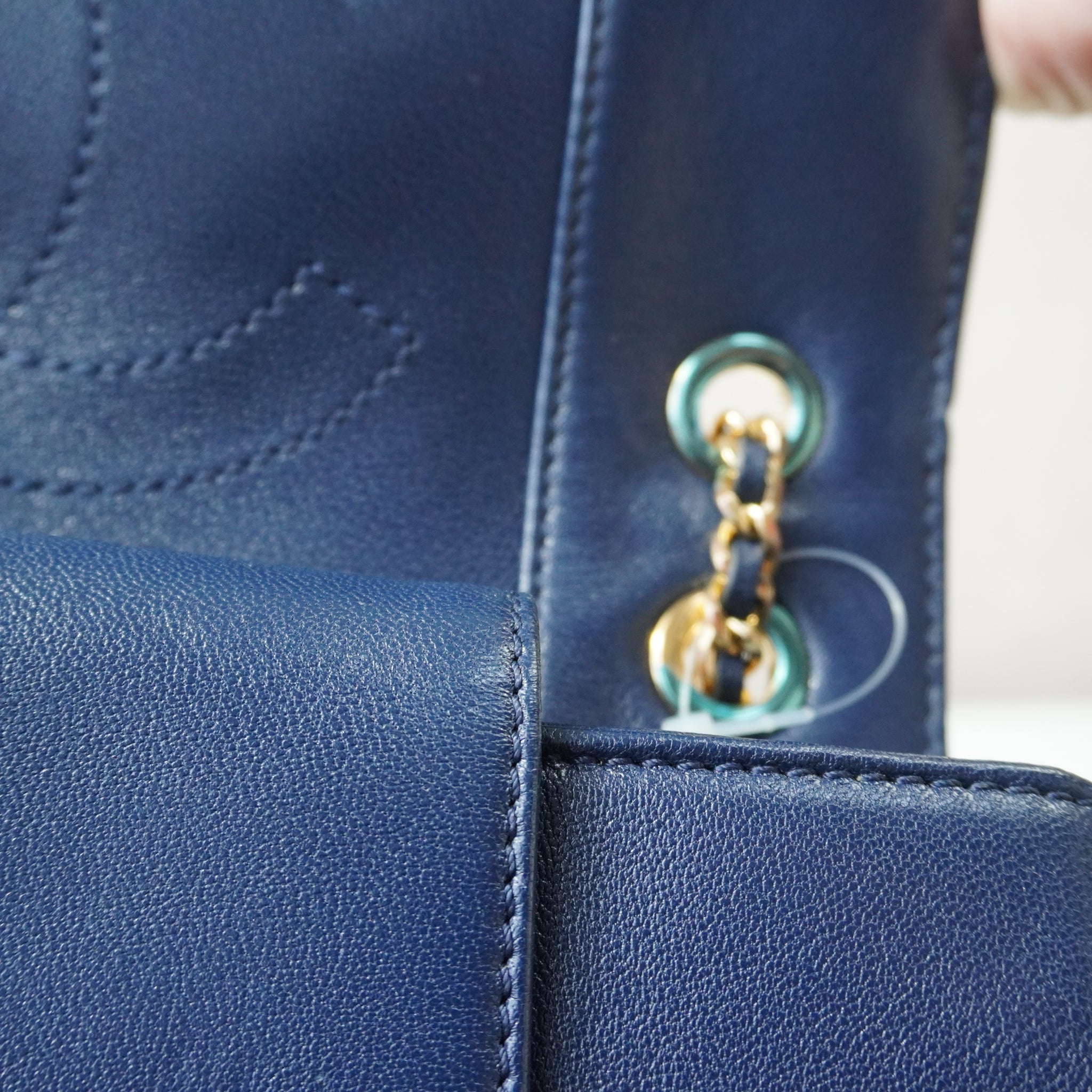 Chanel Mademoiselle Crossbod Bag Navy Blue