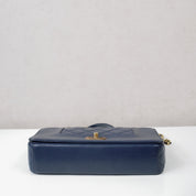 Chanel Mademoiselle Crossbod Bag Navy Blue