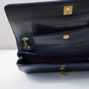 Chanel Mademoiselle Crossbod Bag Navy Blue