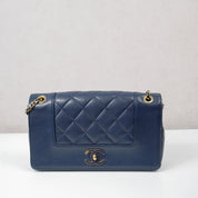 Chanel Mademoiselle Crossbod Bag Navy Blue