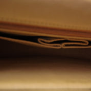 Chanel Single Flap Double Chain Beige tas