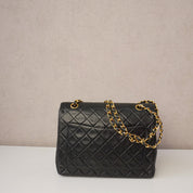 Chanel Timeless Classic W Flapbag Medium Square 1989-1991