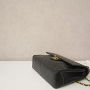 Chanel Timeless Classic W Flapbag Medium Square 1989-1991